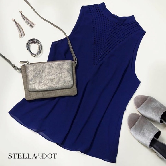 Stella & Dot Emillie Top - Medium - Picture 1 of 5